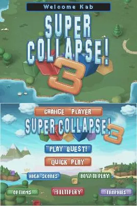 Super Collapse! 3 (USA) screen shot title